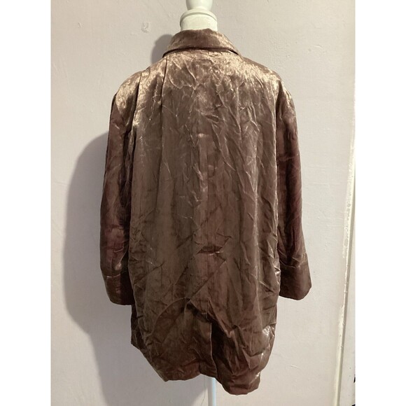 Anthropologie Cartonnier Velvet Blazer Mauve Size Large - Picture 7 of 11